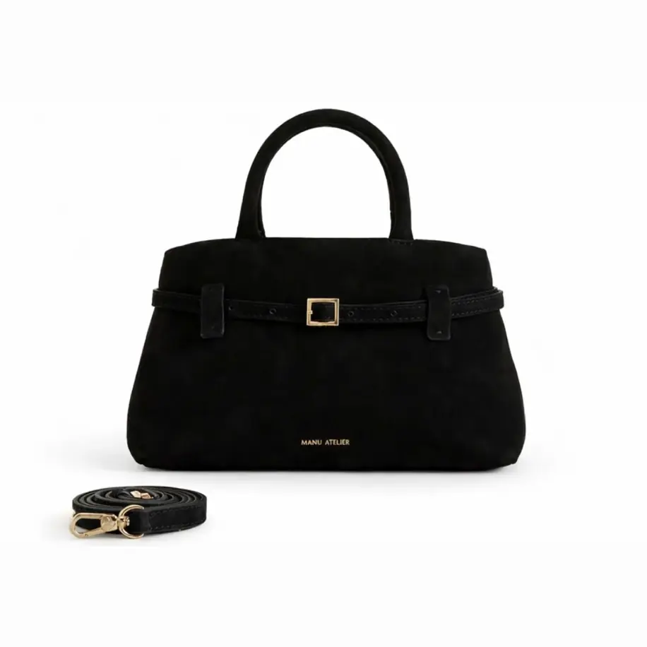 Manu Atelier Le Cambon 25 Black Suede