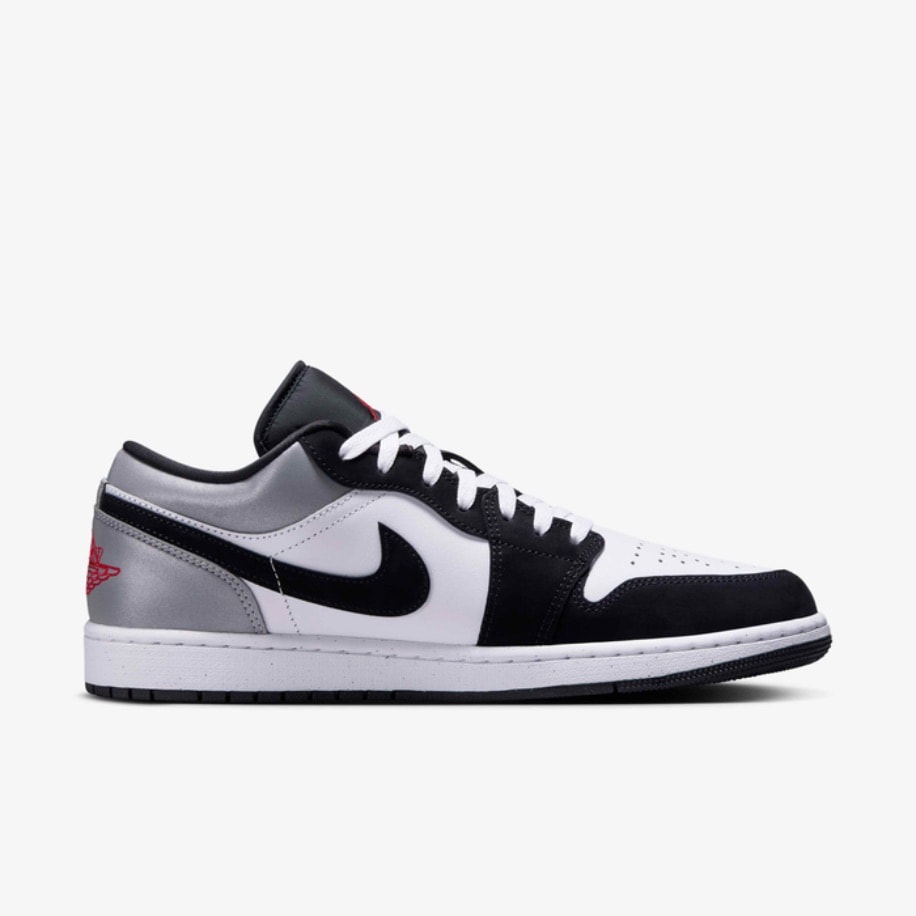 Nike Air Jordan 1 Low Black Matte Silver