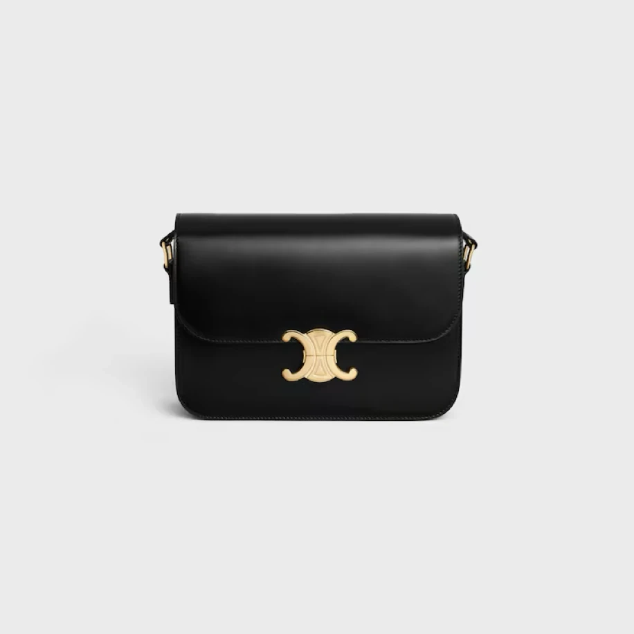 Celine Classique Triomphe Bag Black