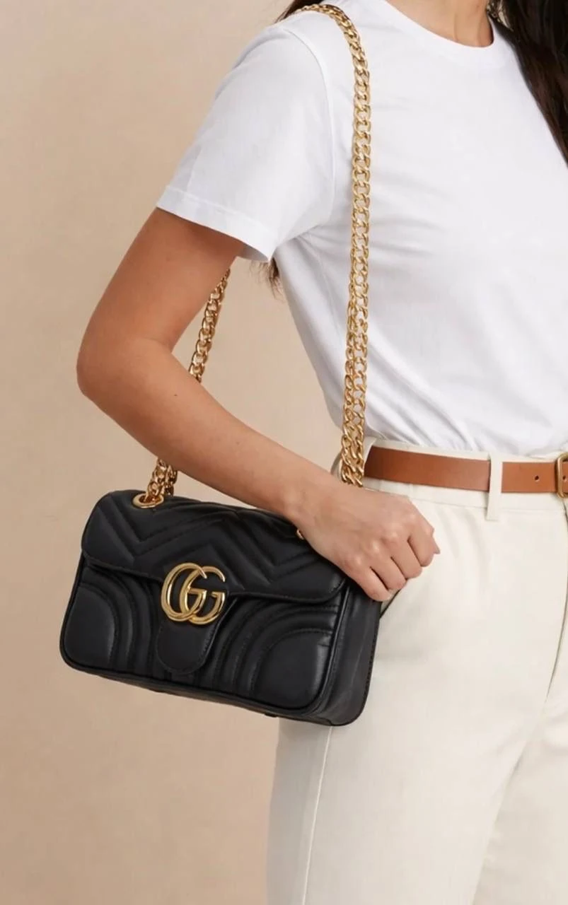 GG MARMOUNT MEDIUM SİYAH BAG